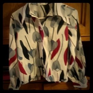Womens large button up blouse